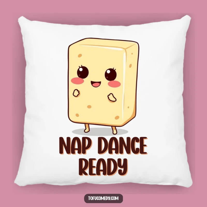 Funny Dancing Tofu Pillow: Cozy Happiness, a Snuggly Funny Gift
