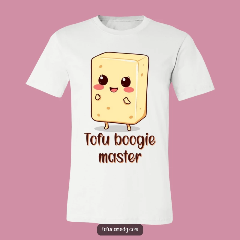 Funny Dancing Tofu T-Shirt: Happy Foodie Fun, a Playful Funny Gift